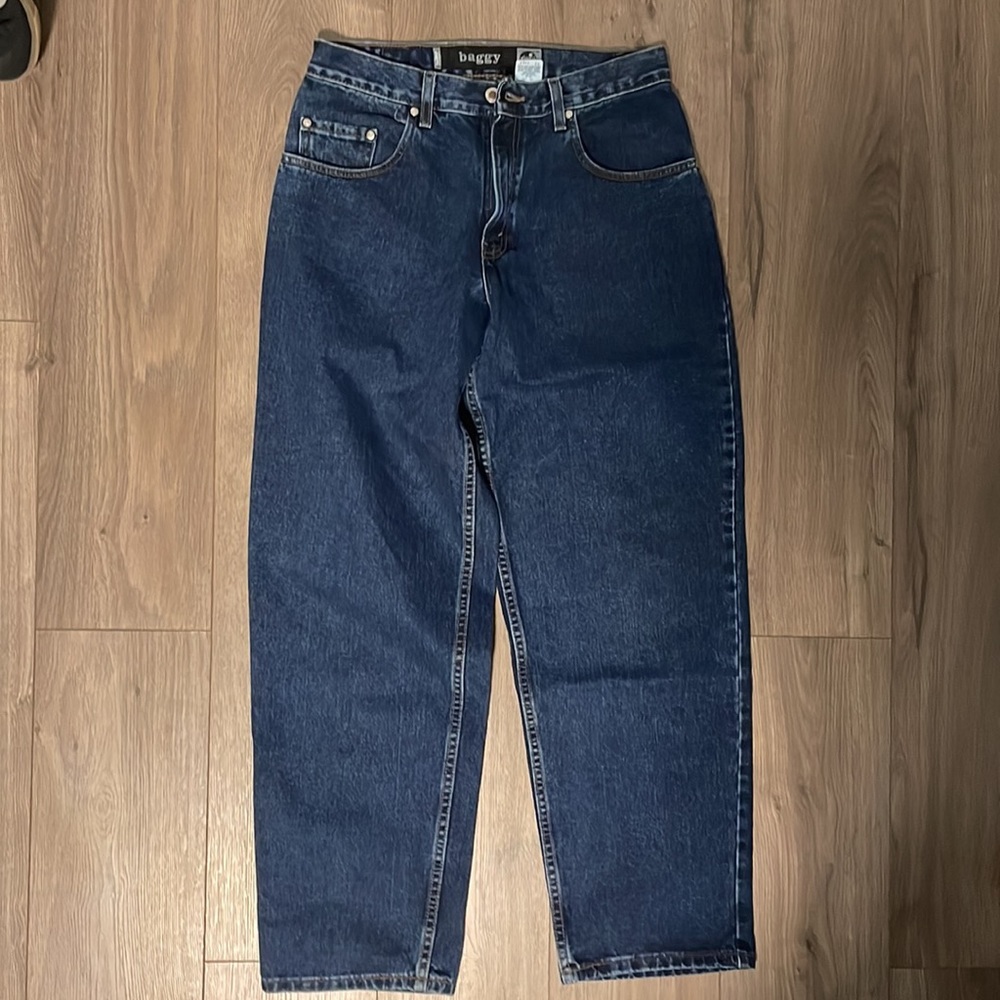 Levi’s Dark Wash Baggy Silver Tab jeans